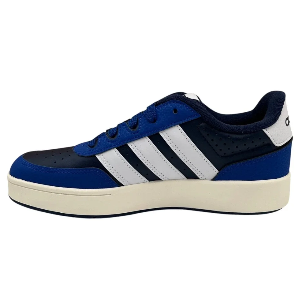 Adidas Youth Big Boys Breakbase J Skate Low Top Sneaker Size 5 Royal Navy Blue